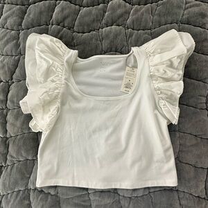 A New Day Ruffle Sleeve Women's Tops